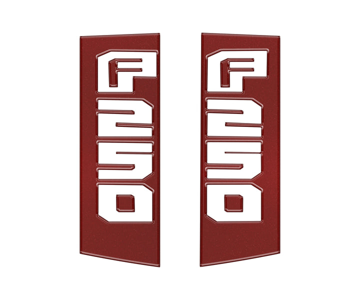 Side Emblem Accent Trim Fits 2017-2022 Ford Super Duty