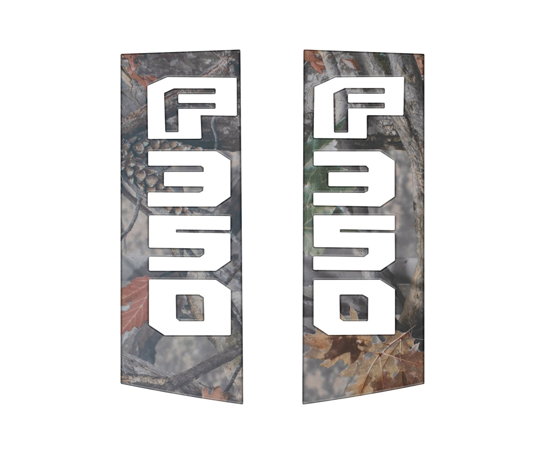 Side Emblem Accent Trim Fits 2017-2022 Ford Super Duty