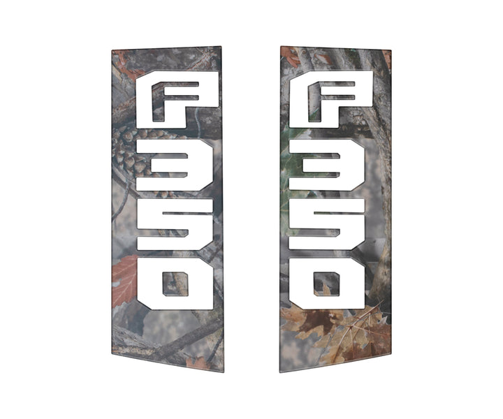 Side Emblem Accent Trim Fits 2017-2022 Ford Super Duty