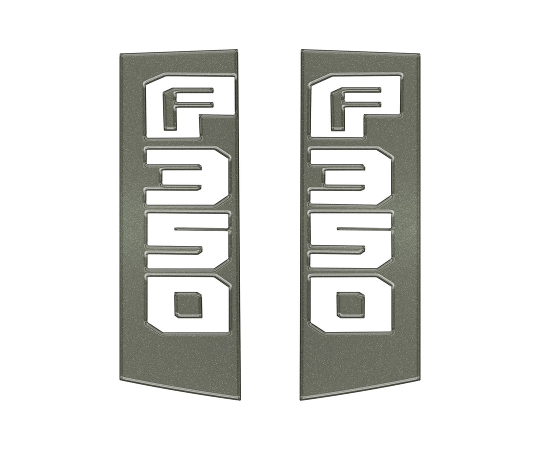 Side Emblem Accent Trim Fits 2017-2022 Ford Super Duty