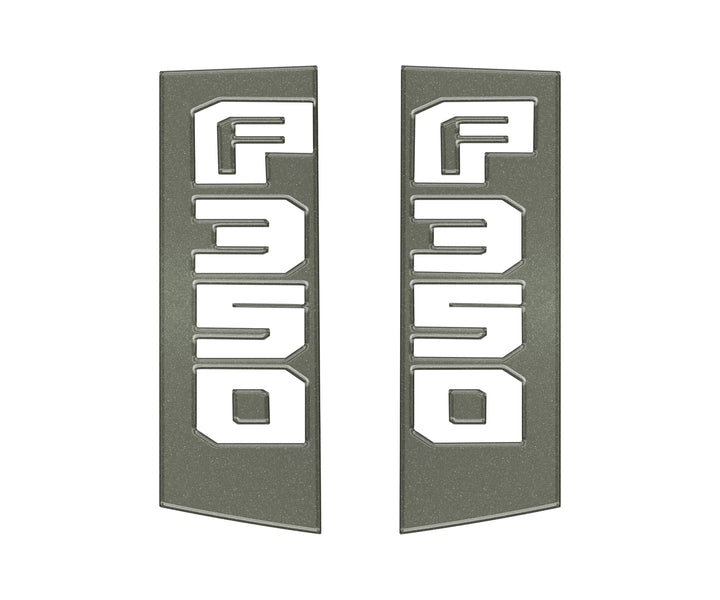 Side Emblem Accent Trim Fits 2017-2022 Ford Super Duty