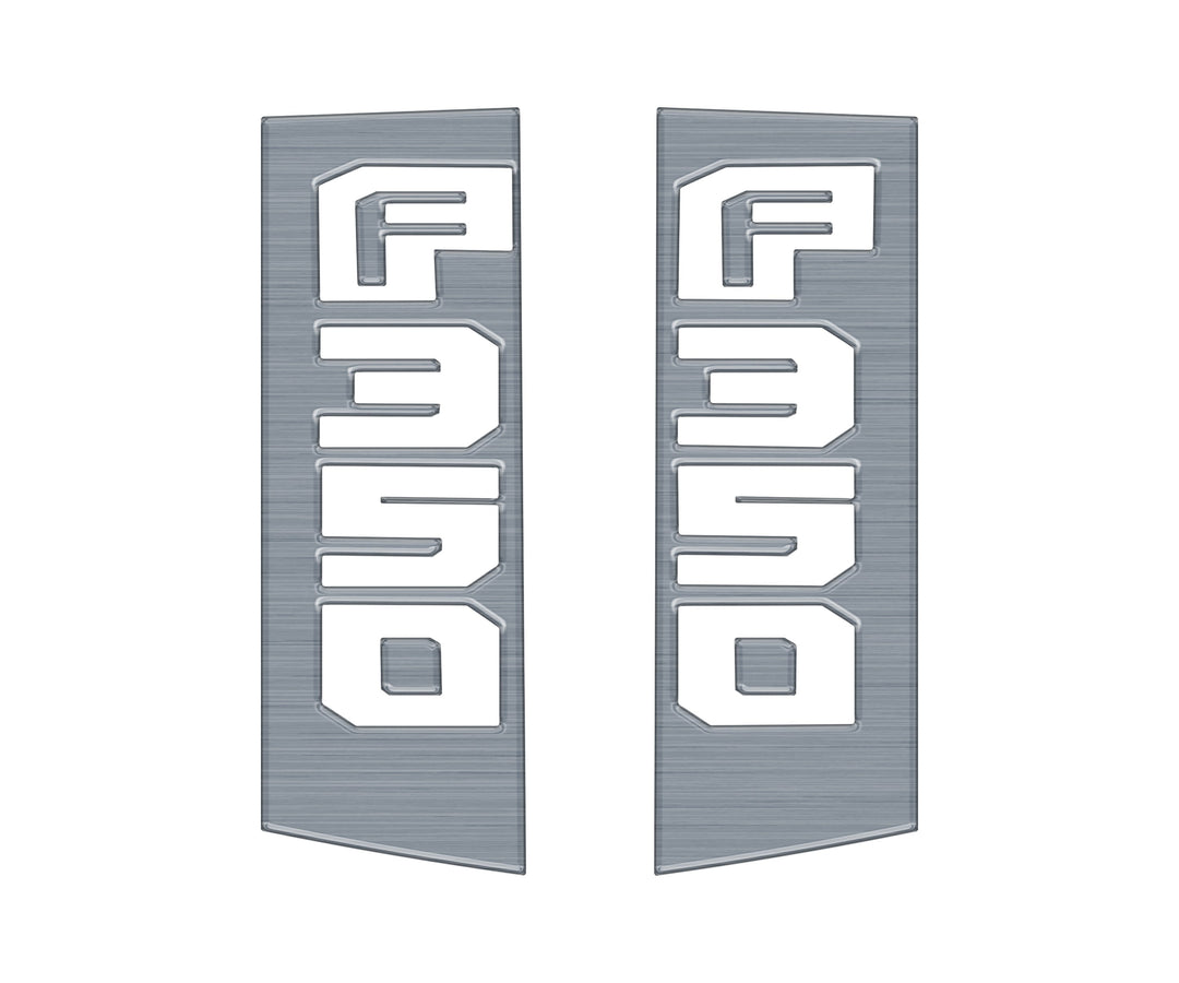 Side Emblem Accent Trim Fits 2017-2022 Ford Super Duty