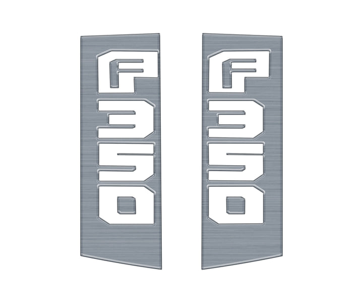 Side Emblem Accent Trim Fits 2017-2022 Ford Super Duty