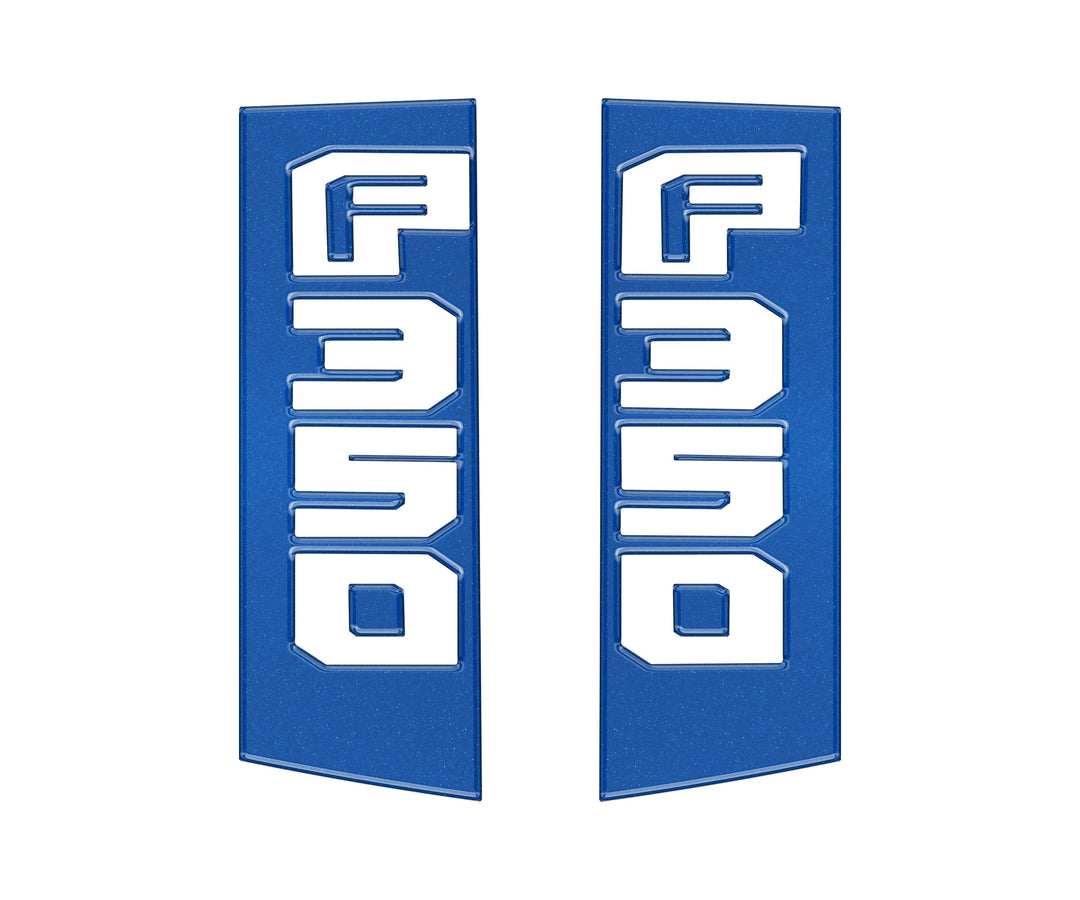 Side Emblem Accent Trim Fits 2017-2022 Ford Super Duty