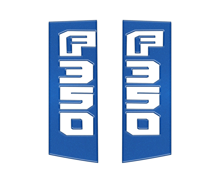 Side Emblem Accent Trim Fits 2017-2022 Ford Super Duty