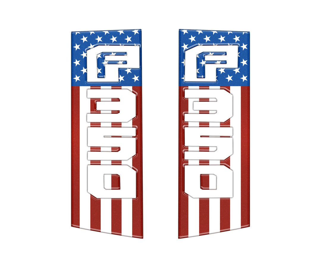 Side Emblem Accent Trim Fits 2017-2022 Ford Super Duty