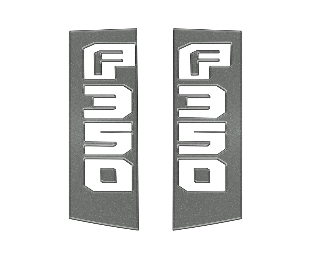 Side Emblem Accent Trim Fits 2017-2022 Ford Super Duty