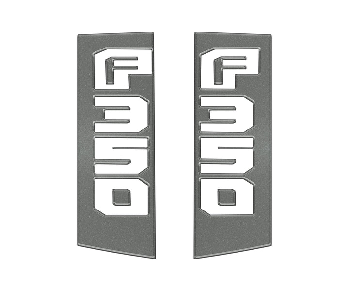 Side Emblem Accent Trim Fits 2017-2022 Ford Super Duty