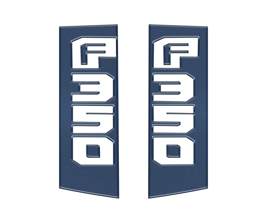 Side Emblem Accent Trim Fits 2017-2022 Ford Super Duty