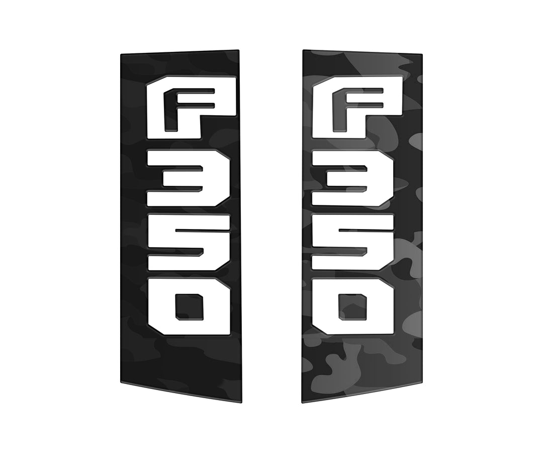 Side Emblem Accent Trim Fits 2017-2022 Ford Super Duty