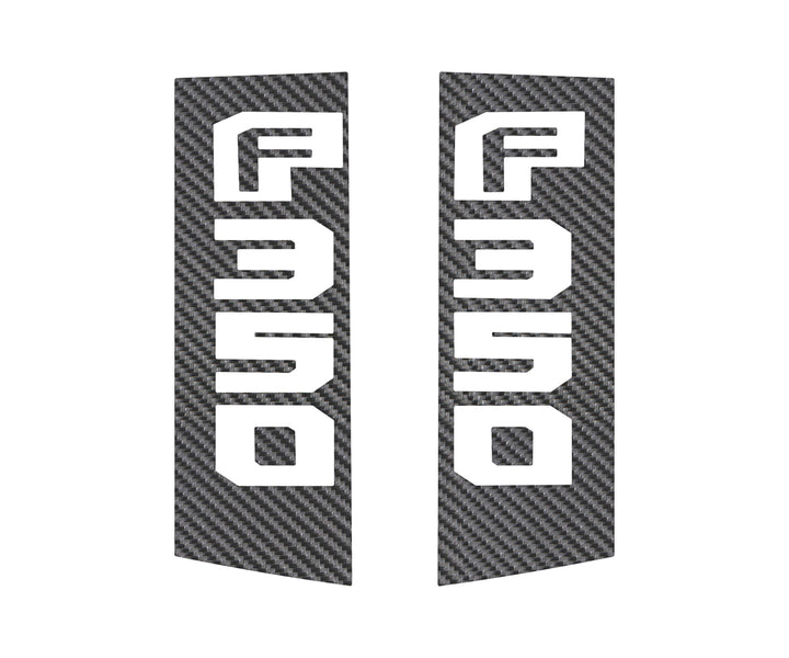 Side Emblem Accent Trim Fits 2017-2022 Ford Super Duty