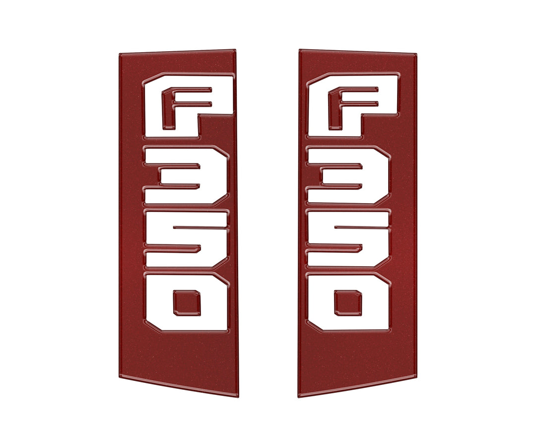 Side Emblem Accent Trim Fits 2017-2022 Ford Super Duty