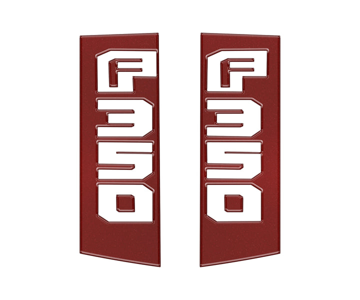 Side Emblem Accent Trim Fits 2017-2022 Ford Super Duty