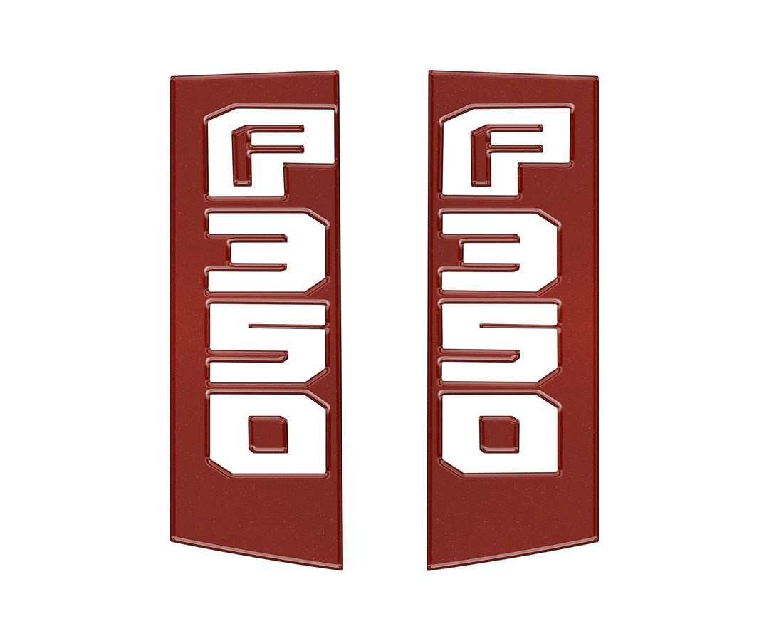 Side Emblem Accent Trim Fits 2017-2022 Ford Super Duty