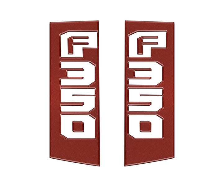 Side Emblem Accent Trim Fits 2017-2022 Ford Super Duty