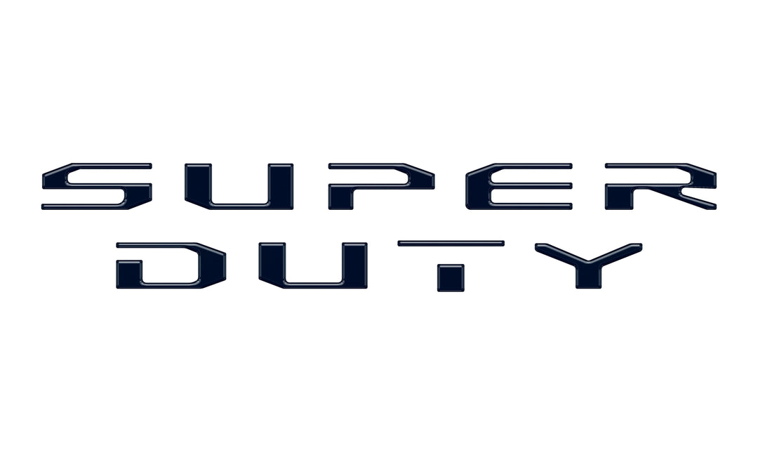 Glovebox Letters Fits 2023-2025 Ford Super Duty