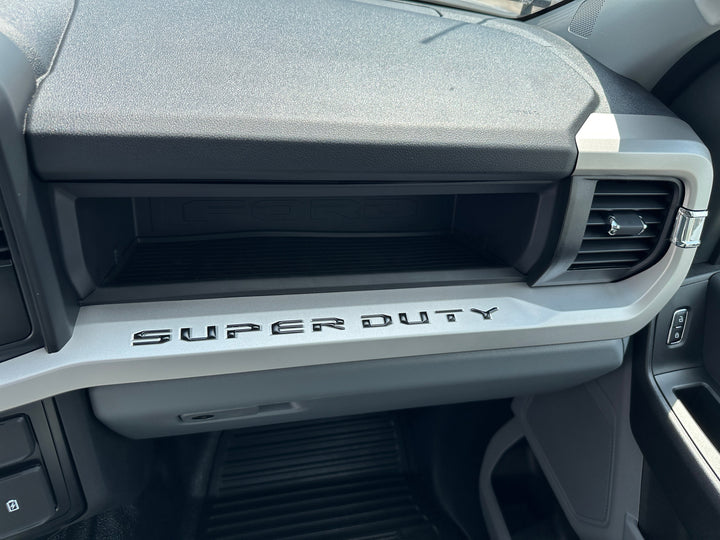 Glovebox Letters Fits 2023-2025 Ford Super Duty