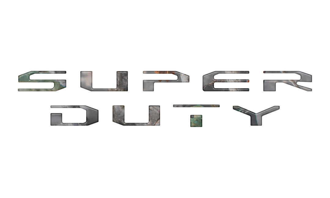 Glovebox Letters Fits 2023-2025 Ford Super Duty