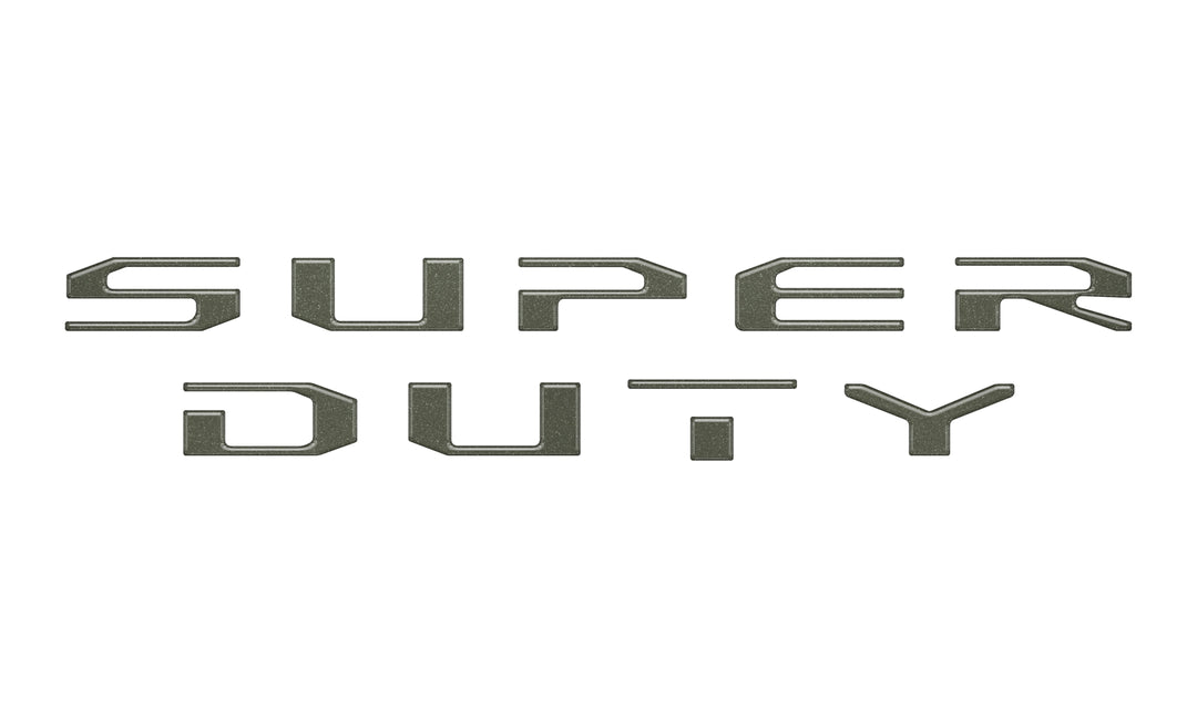 Glovebox Letters Fits 2023-2025 Ford Super Duty