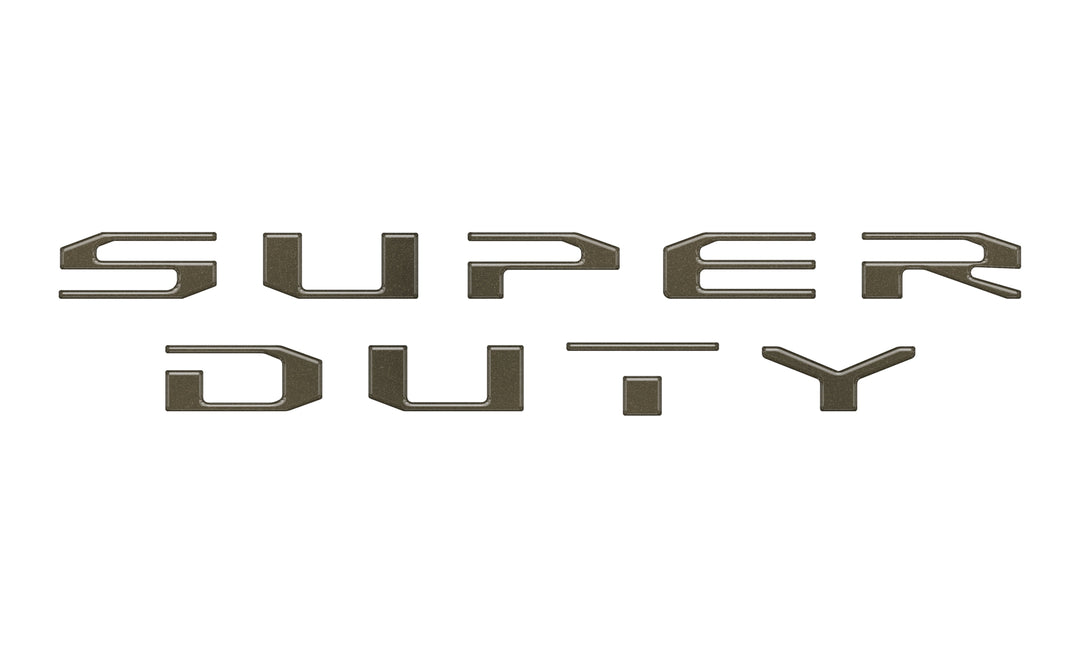 Glovebox Letters Fits 2023-2025 Ford Super Duty