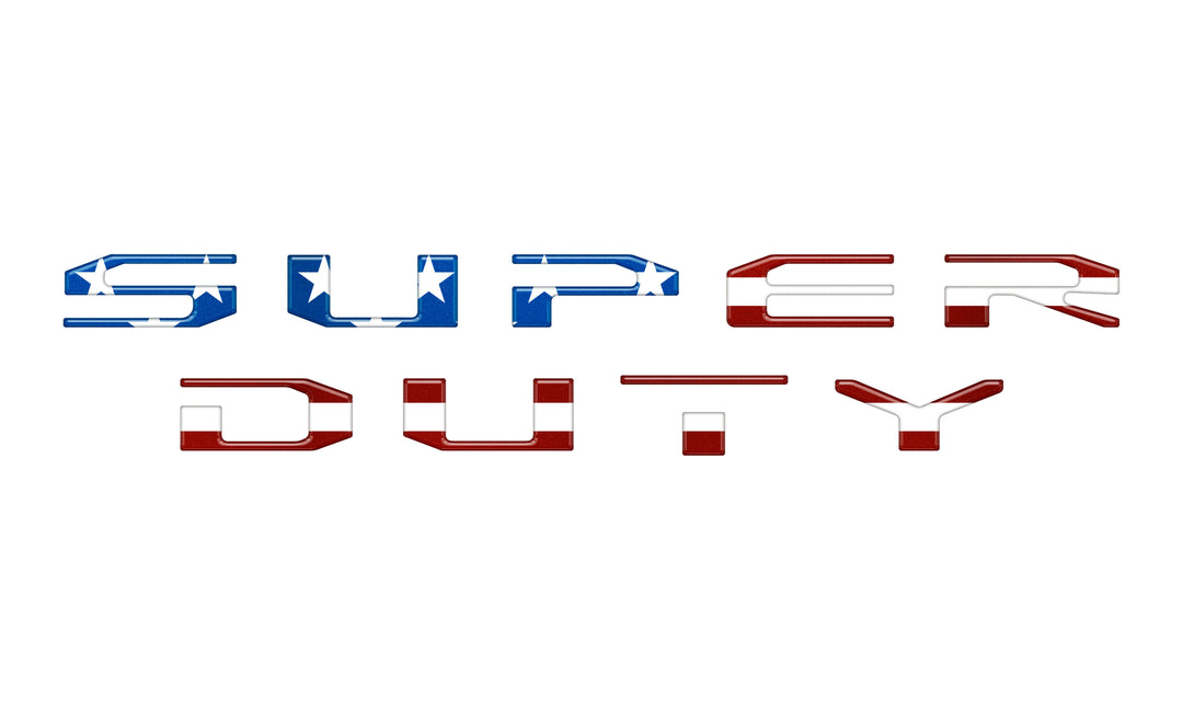 Glovebox Letters Fits 2023-2025 Ford Super Duty