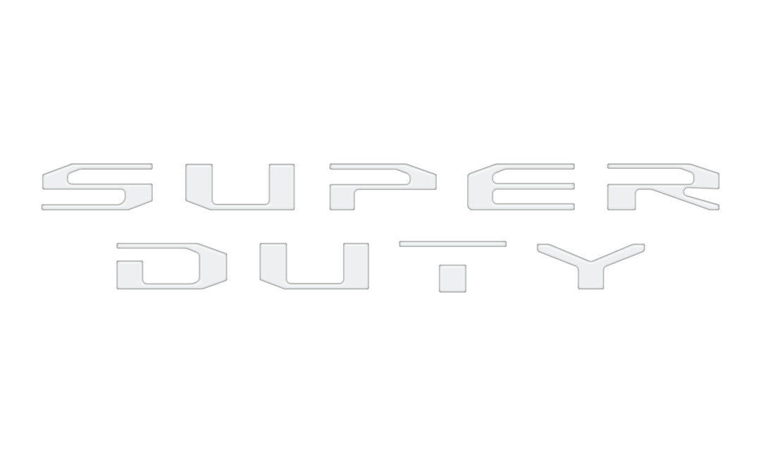 Glovebox Letters Fits 2023-2025 Ford Super Duty
