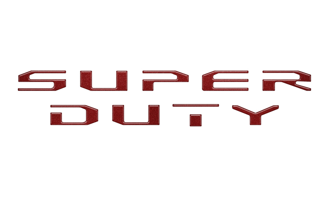 Glovebox Letters Fits 2023-2025 Ford Super Duty