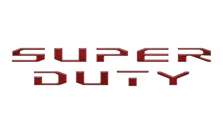 Glovebox Letters Fits 2023-2025 Ford Super Duty