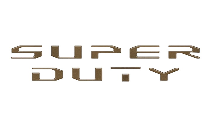 Glovebox Letters Fits 2023-2025 Ford Super Duty