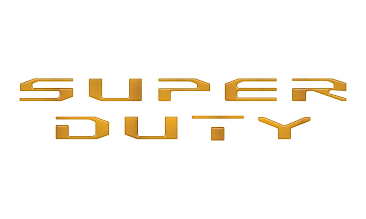 Glovebox Letters Fits 2023-2025 Ford Super Duty