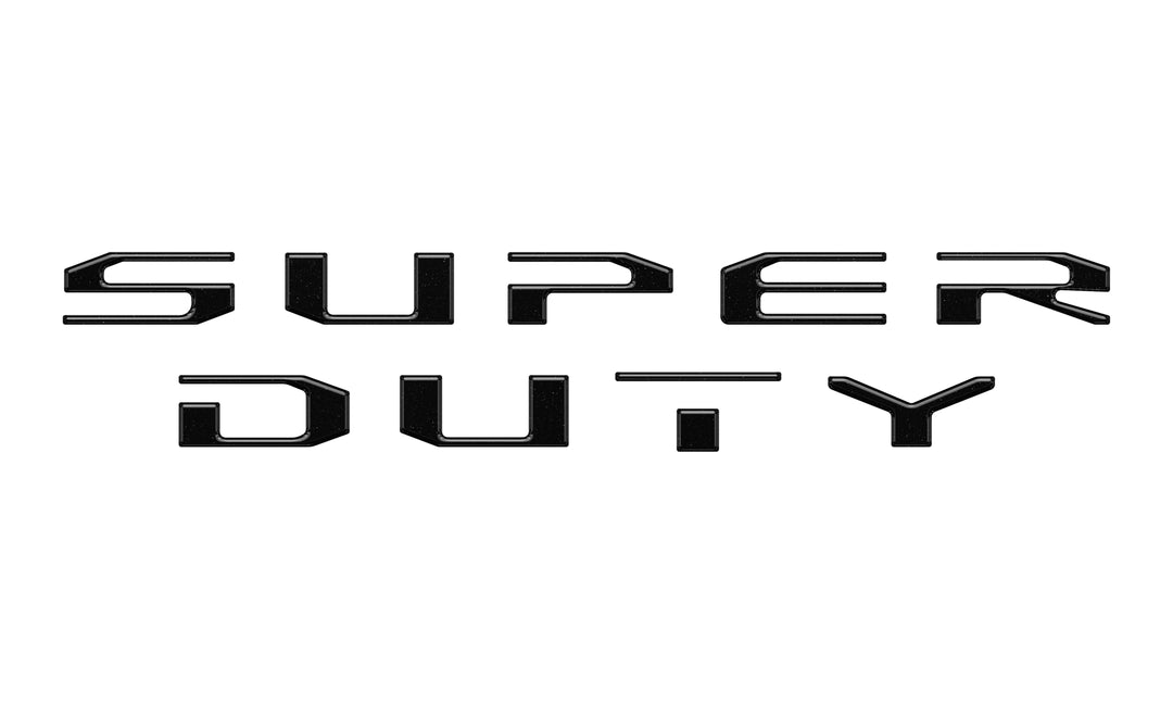 Glovebox Letters Fits 2023-2025 Ford Super Duty