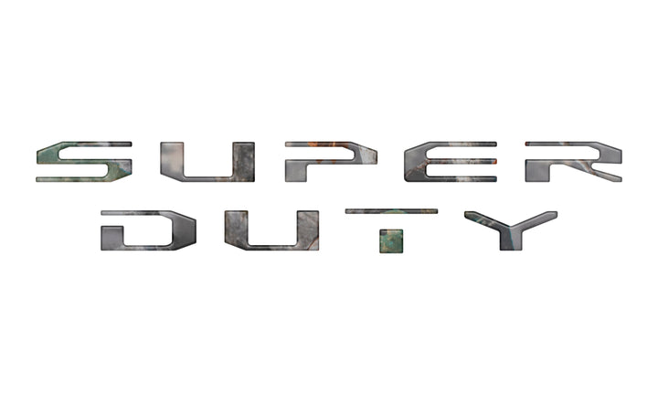 Glovebox Letters Fits 2023-2025 Ford Super Duty