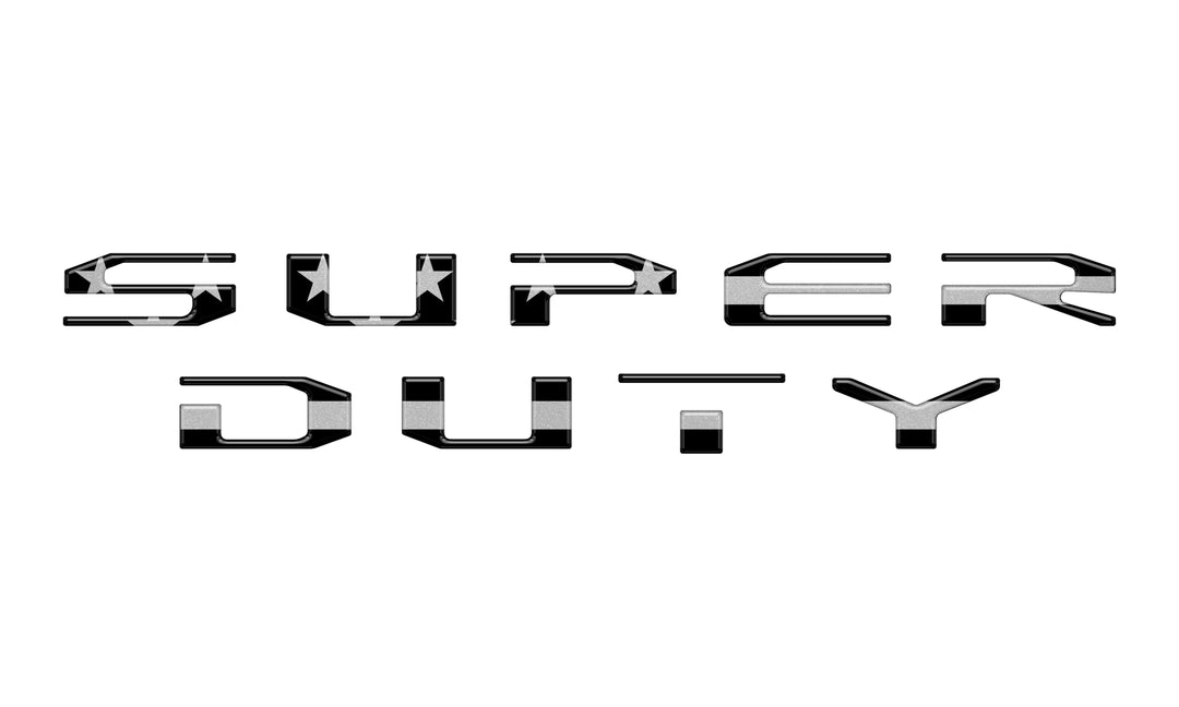 Glovebox Letters Fits 2023-2025 Ford Super Duty