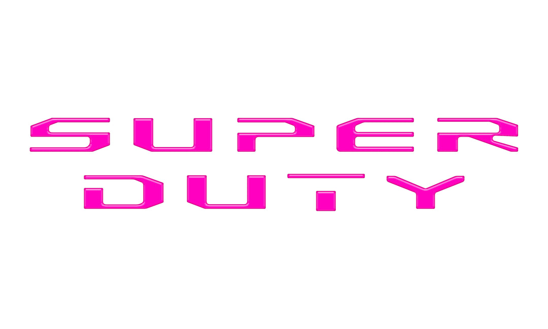 Glovebox Letters Fits 2023-2025 Ford Super Duty