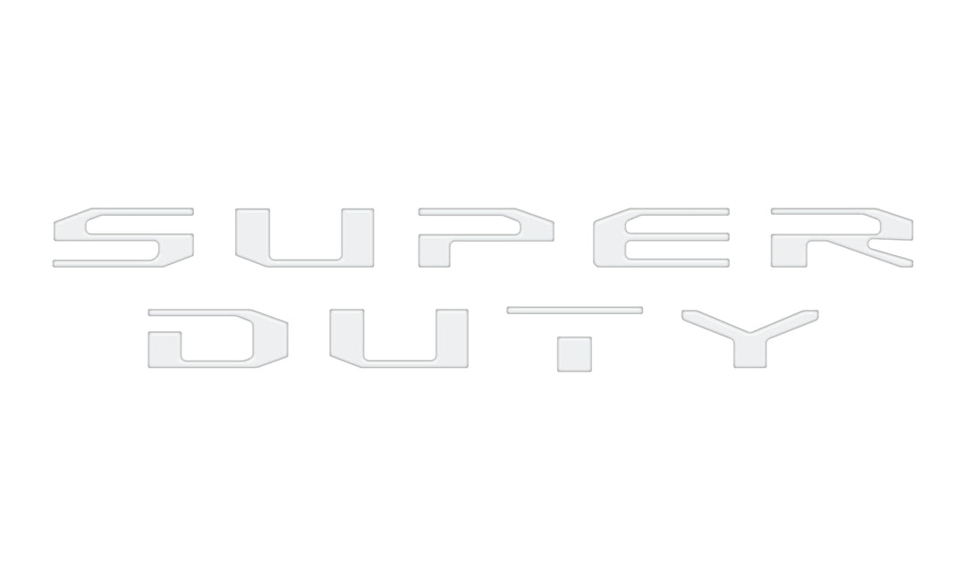 Glovebox Letters Fits 2023-2025 Ford Super Duty