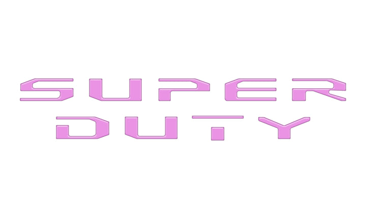 Glovebox Letters Fits 2023-2025 Ford Super Duty