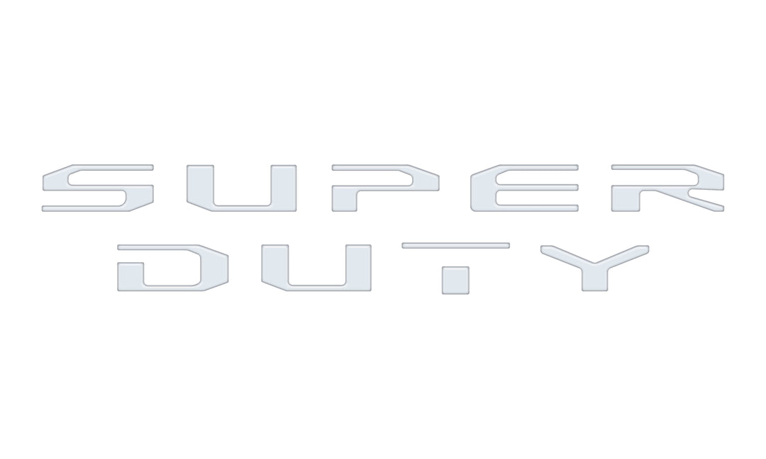 Glovebox Letters Fits 2023-2025 Ford Super Duty