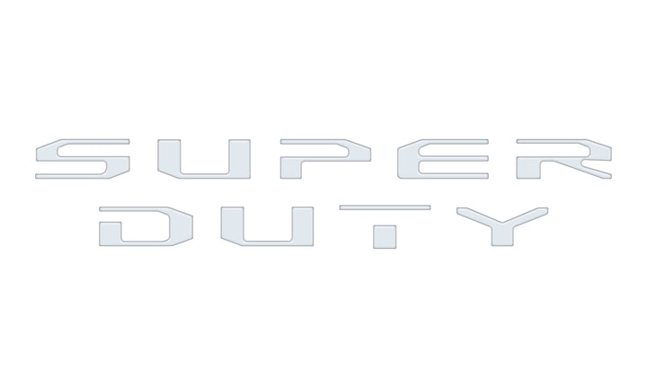 Glovebox Letters Fits 2023-2025 Ford Super Duty