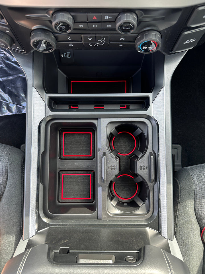 Center Console Foam Inserts Fits 2023-2025 Ford Super Duty