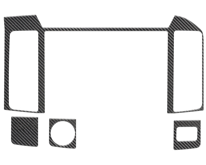 Display Screen Accent Trim Fits 2023-2026 Ford Super Duty