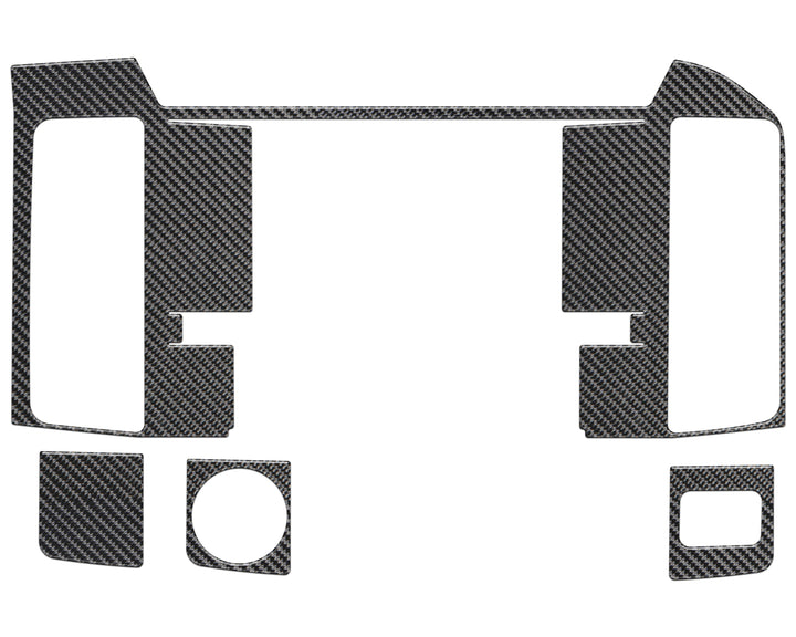 Display Screen Accent Trim Fits 2023-2026 Ford Super Duty