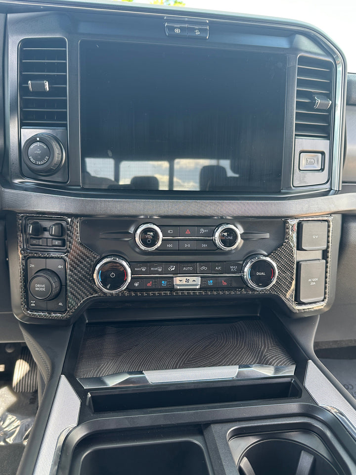 Climate Control Accent Trim Fits 2023-2026 Ford Super Duty