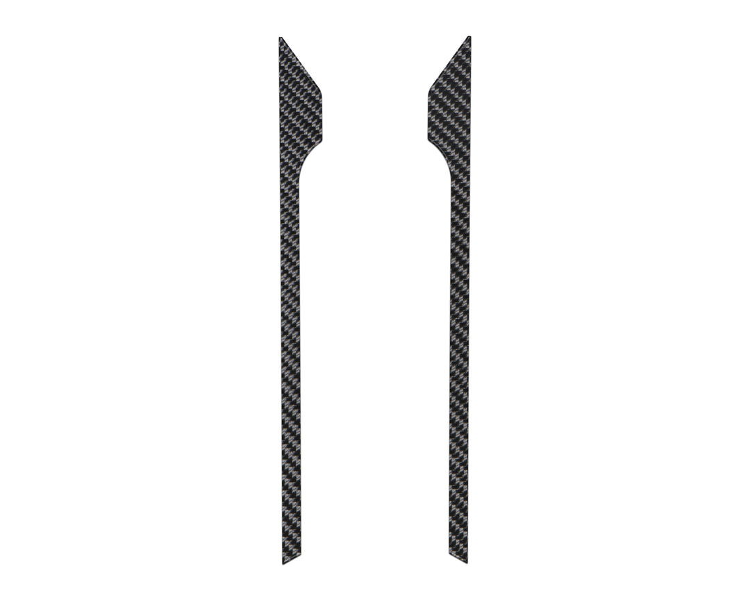 Center Console Chrome Cover Line Accent Trim Fits 2023-2026 Ford Super Duty