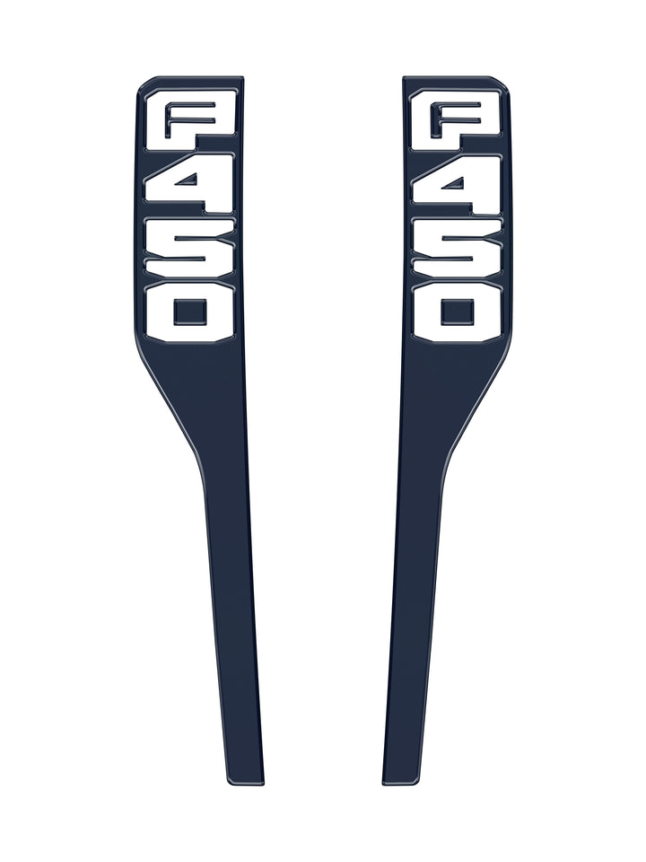 Front Fender Emblem Overlays Fits 2023-2026 Ford Super Duty