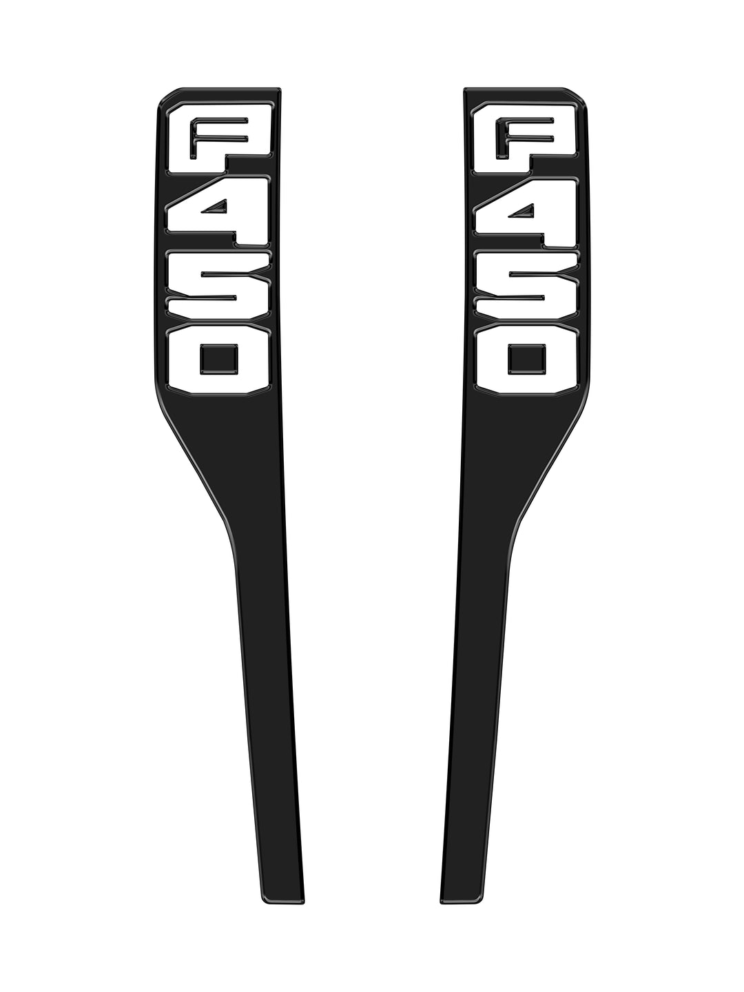 Front Fender Emblem Overlays Fits 2023-2026 Ford Super Duty