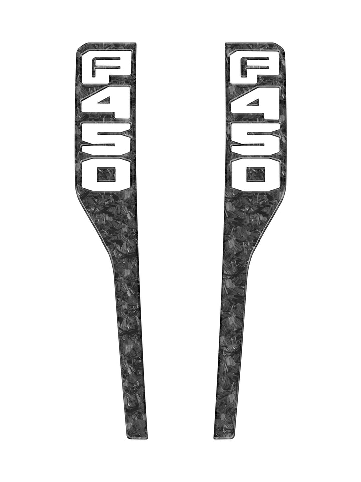 Front Fender Emblem Overlays Fits 2023-2026 Ford Super Duty