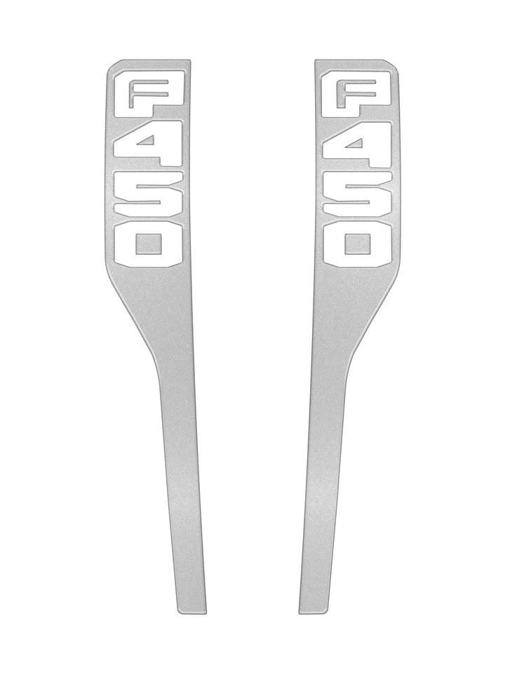 Front Fender Emblem Overlays Fits 2023-2026 Ford Super Duty