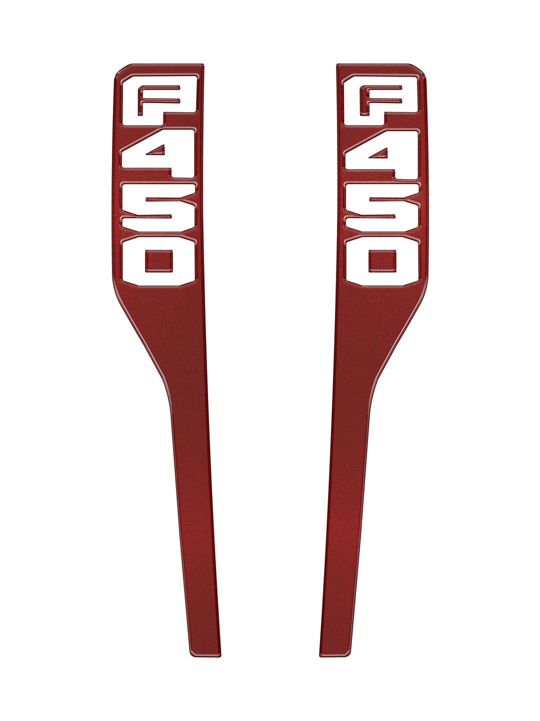 Front Fender Emblem Overlays Fits 2023-2026 Ford Super Duty