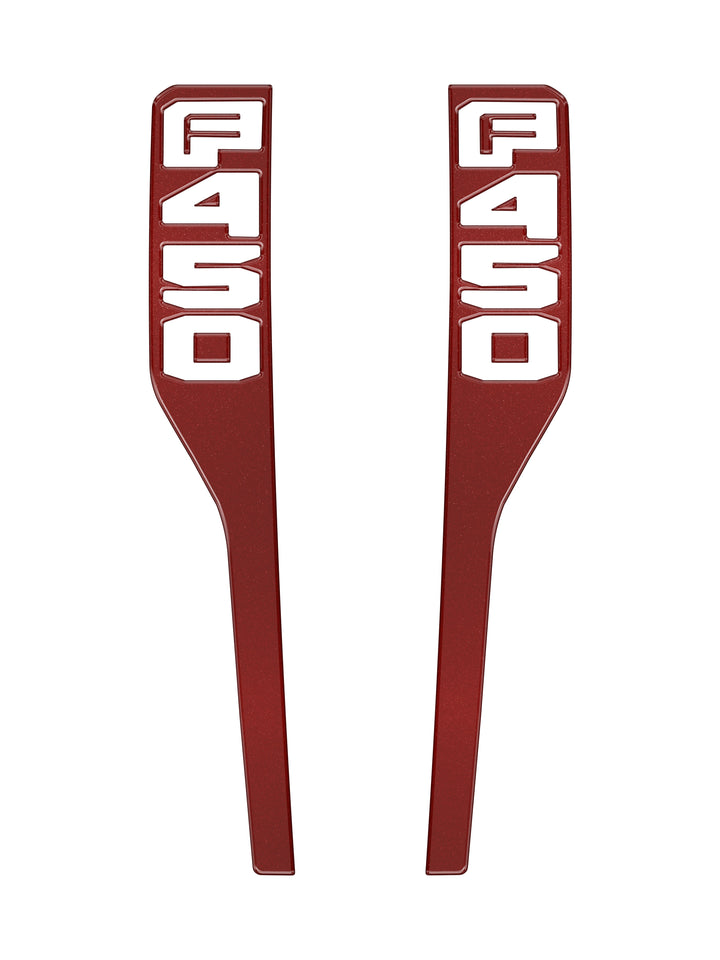 Front Fender Emblem Overlays Fits 2023-2026 Ford Super Duty