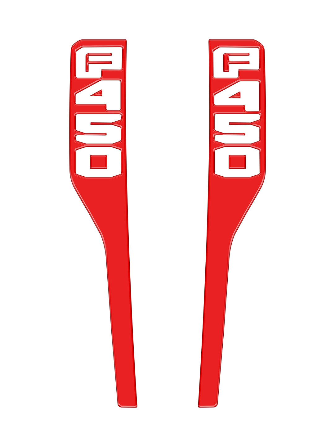 Front Fender Emblem Overlays Fits 2023-2026 Ford Super Duty